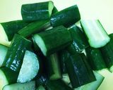 我が家のぴり辛きゅうり作り方1写真
