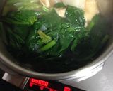 聖護院大根とほうれん草の煮物 だし煮作り方8写真