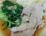 温泉豆腐の豚しゃぶ作り方3写真