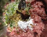 とりひき肉でお味噌香る磯部ロール お弁当作り方3写真