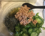 すり胡麻たっぷりトマトとツナの和え物作り方2写真