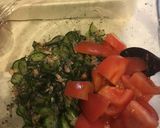 すり胡麻たっぷりトマトとツナの和え物作り方3写真