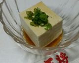 餃子のタレで冷奴！作り方3写真