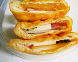 ◆もち&チーズ&大葉◆油揚げ詰め作り方3写真