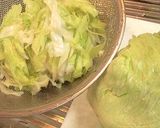 レタス１玉！レタスの肉巻き炒め作り方1写真