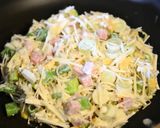 とろろ昆布とネギのとろとろ焼き作り方2写真