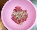 ☆牛カルビ丼☆作り方1写真