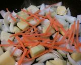 切り昆布の炒め煮。作り方3写真