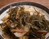切り昆布の炒め煮。作り方6写真