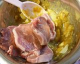 豚タンはちみつ味噌漬け、蒸し焼き♪作り方2写真