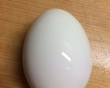 卵1つ。レンジでゆで卵作り方5写真