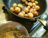 ばあちゃんの味噌かんぷら(小芋の甘味噌)作り方3写真