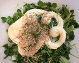 簡単おつまみ☆かいわれとしらすの胡麻和え作り方2写真