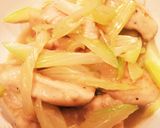 鶏ささみとセロリのトロっと中華風炒め作り方7写真