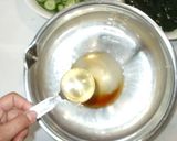 基本のキュウリ・ワカメの酢の物♪三杯酢作り方5写真
