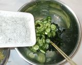 基本のキュウリ・ワカメの酢の物♪三杯酢作り方6写真
