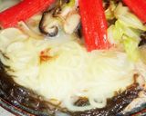 豚骨生もずくラーメン作り方8写真