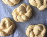 HB無しでも簡単！ハニーグレーズ花型パン作り方12写真