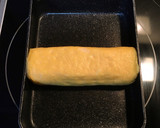玉子焼き☆巻きすで形をととのえる方法作り方1写真