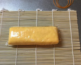 玉子焼き☆巻きすで形をととのえる方法作り方3写真