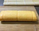 玉子焼き☆巻きすで形をととのえる方法作り方6写真
