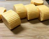 玉子焼き☆巻きすで形をととのえる方法作り方7写真
