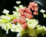 犬ご飯　そばめし作り方3写真