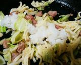 犬ご飯　そばめし作り方4写真
