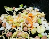 犬ご飯　そばめし作り方5写真