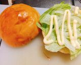 再現！モスの照り焼きチキンバーガー作り方2写真