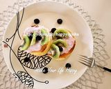 ブルーベリーヨーグルト☆厚焼きパンケーキ作り方8写真