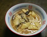 王将醤油ラーメンで超簡単な酸辣湯麺作り方4写真