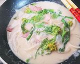 春だよ❀菜の花の味噌クリームパスタ!!作り方6写真