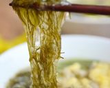 きざみがごめ昆布と卵のやさしいスープ作り方5写真