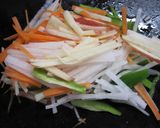 野菜たっぷり味噌ラーメン作り方1写真