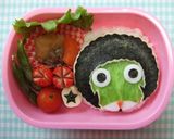 簡単キャラ弁(ケロロ軍曹)作り方5写真