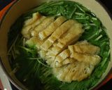 天然だしパックで作る 水菜のお味噌汁作り方3写真