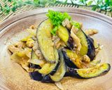 豚肉のズッキーニと茄子のポン酢炒め作り方11写真