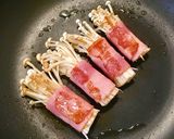 居酒屋風 えのきベーコン作り方4写真