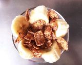 豆腐で出来る♫簡単チョコバナナパフェ作り方4写真