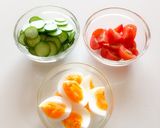 菜の花とシーフード☆ごちそうサラダ作り方3写真