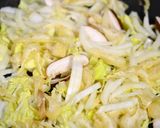 おぼろふりかけ入り白菜のクタクタ煮作り方2写真