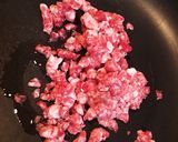 牛粗挽き肉のケチャップライス(*^^*)作り方1写真
