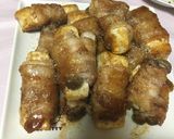 肉巻き豆腐(しめじもね作り方4写真