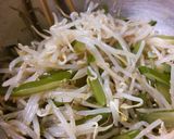 もやし&茎わかめにゴマゴマ。作り方5写真