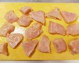 油大さじ１！揚げない柔らか鶏むね肉唐揚げ作り方1写真