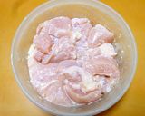 油大さじ１！揚げない柔らか鶏むね肉唐揚げ作り方2写真