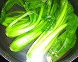 鱈と小松菜えのき茸マヨ包みホイル蒸し焼き作り方4写真