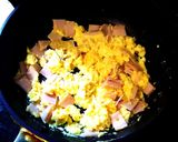 5分で完成♪ほうれん草とハムの卵炒め作り方4写真