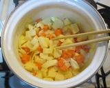 牡蠣のチャウダー　味噌風味～作り方3写真